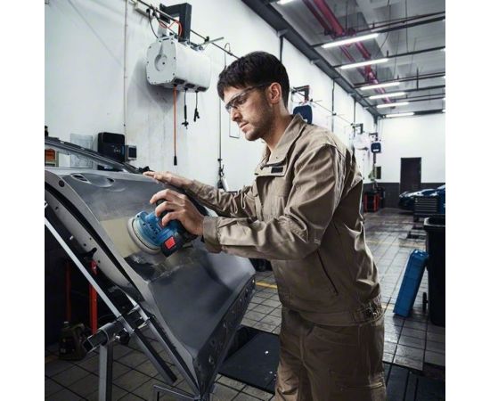 Эксцентрикова шлифмашина Bosch gex 185-li 06013A5021 – изображение 10