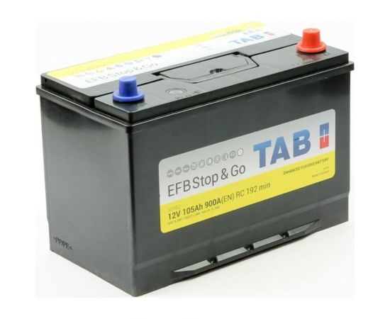Аккумуляторная батарея TAB EFB Stop&Go 6СТ-105.0 60518 яп. ст. 212005 