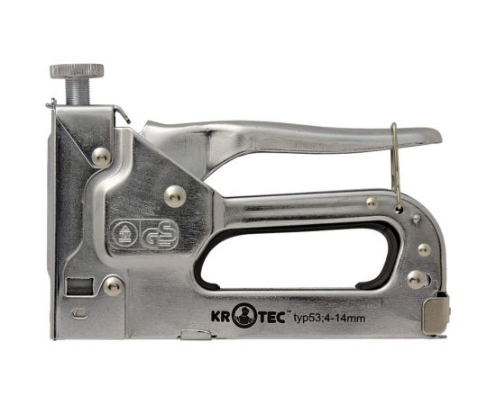 Регулируемый механический степлер KROTEC тип 53, 4-14 мм, металлический 4301008 