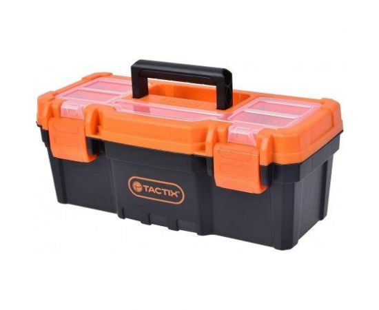 Ящик для инструмента TACTIX 13 с оранжевой крышкой 33,0x15,4x13,2 см 320103 