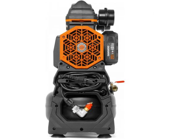 Поршневой аккумуляторный компрессор DAEWOO 21в/220в DAC 90S Li – изображение 2