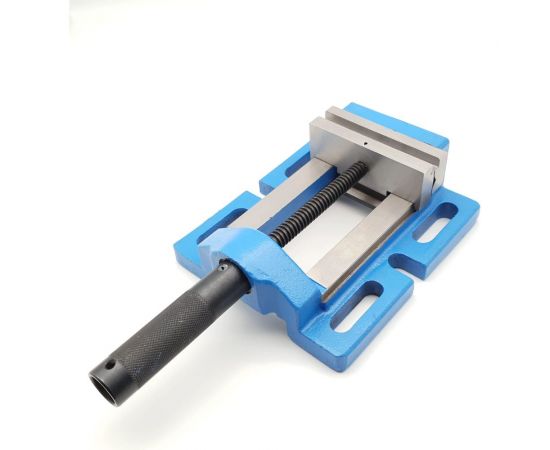 Станочные сверлильные тиски ТЕХНОРЕАЛ 100 мм с профильными губками AVU3W-100 – изображение 2