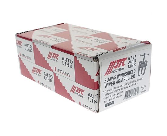 Съемник аккумуляторных клемм и поводков, рычагов, стеклоочистителей JTC 6736 -6736 JTC-6736 – изображение 2