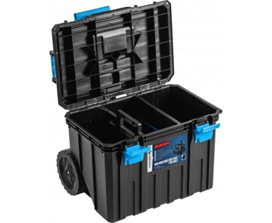 Ящик для инструментов на колесах HOEGERT TECHNIK 530x355x390 мм HT7G501 – изображение 2