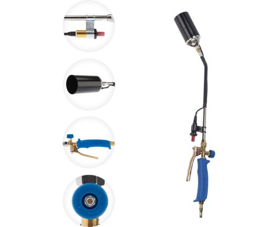 Кровельная горелка с пьезоподжигом REXANT ГВ-600П 11-0995 – изображение 3