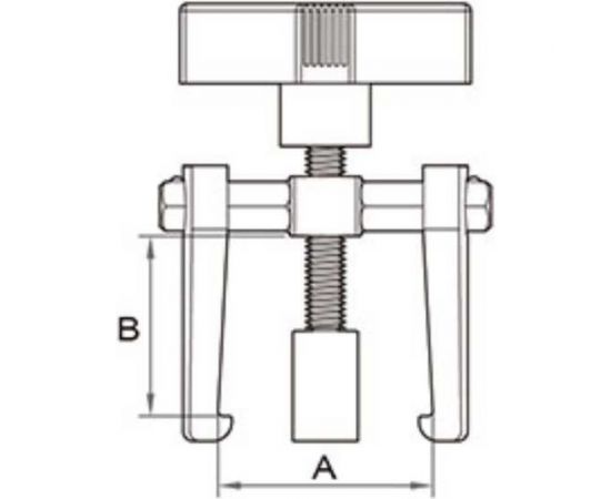 Съемник поводков стеклоочистителя и клемм аккумулятора TOPTUL 15-42 мм JFFB0142 – изображение 3