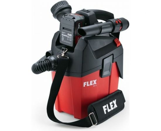 Профессиональный аккумуляторный пылесос FLEX VC 6 L MC 18.0, 6 л, класс L, 18.0 В 481491 – изображение 3