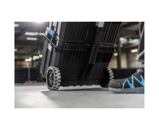 Ящик для инструментов на колесах HOEGERT TECHNIK 530x355x390 мм HT7G501 – изображение 3
