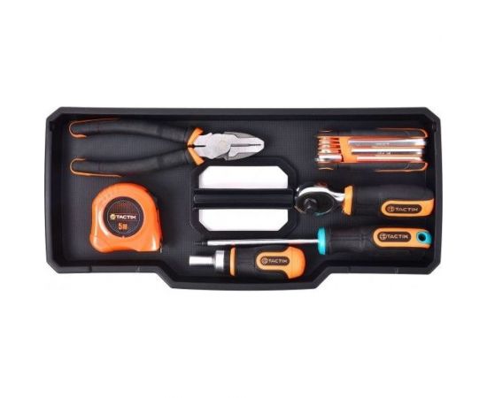 Ящик для инструмента TACTIX 13 с оранжевой крышкой 33,0x15,4x13,2 см 320103 – изображение 3