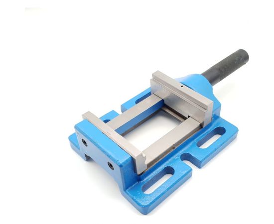 Станочные сверлильные тиски ТЕХНОРЕАЛ 100 мм с профильными губками AVU3W-100 – изображение 4