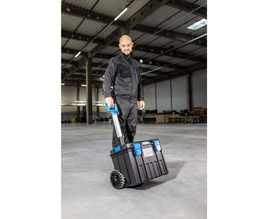 Ящик для инструментов на колесах HOEGERT TECHNIK 530x355x390 мм HT7G501 – изображение 5