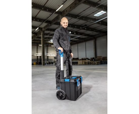 Ящик для инструментов на колесах HOEGERT TECHNIK 530x355x390 мм HT7G501 – изображение 6
