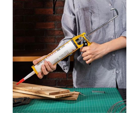 Пистолет для герметика DELI DL2360 98423 – изображение 6