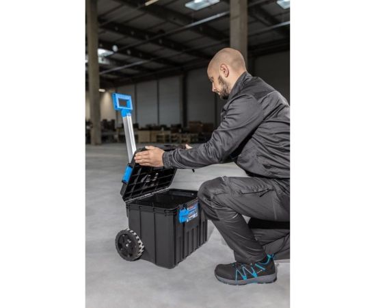 Ящик для инструментов на колесах HOEGERT TECHNIK 530x355x390 мм HT7G501 – изображение 7