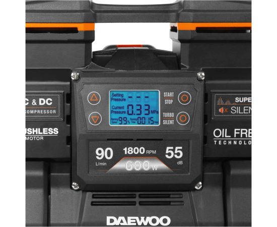 Поршневой аккумуляторный компрессор DAEWOO 21в/220в DAC 90S Li – изображение 10