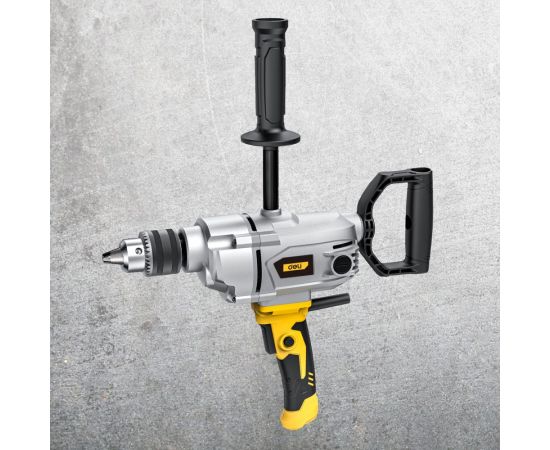 Электрическая дрель-миксер DELI DL-DZ16-E1 1200 Вт, ЗВП 16мм, 1000 об/мин, картон 102960 