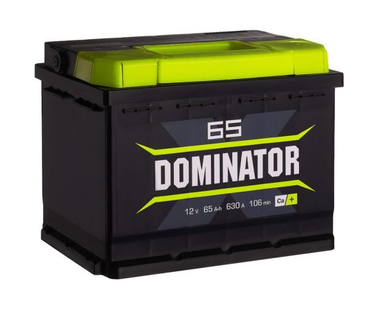 Аккумулятор DOMINATOR 6 СТ 65 Ач 0 LR, 630 А ССА, 565108060 