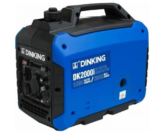 Бензиновый генератор Dinking DK2000i инверторный, 2 кВт, 230 В, 50 Гц, DK148, бак 4.3 л ГЕН017 