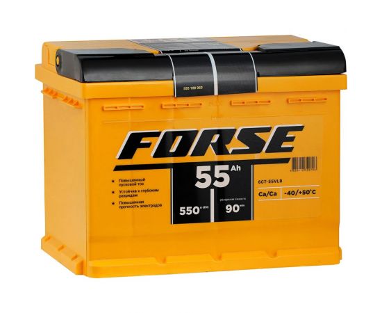 Аккумуляторная батарея FORSE 6ст-55 VLR 0 555108050 