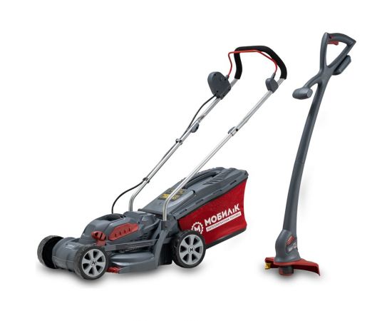 Аккумуляторная газонокосилка XMA33 КОМФОРТ + триммер XTA25 КОМФОРТ Мобил К 20 В с аккумулятором 4 А*ч и зарядным устройством MBK0027794 