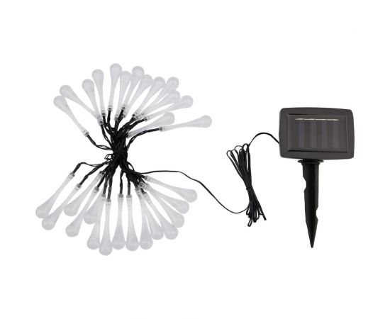 Каскад Lamper Сталактит LED 5 м с аккумулятором и солнечной панелью, IP65, 2 режима 602-239 