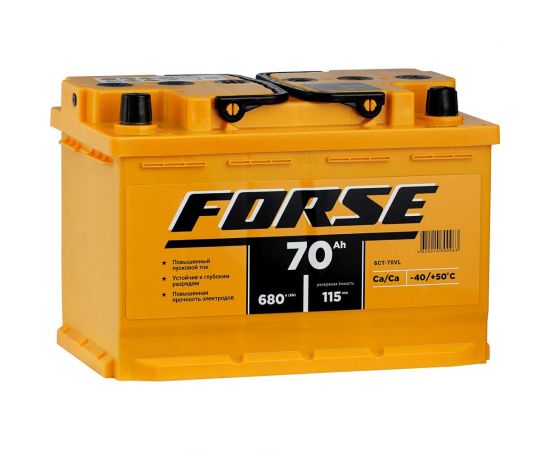 Аккумуляторная батарея FORSE 6ст-70 VL 1 570111050 