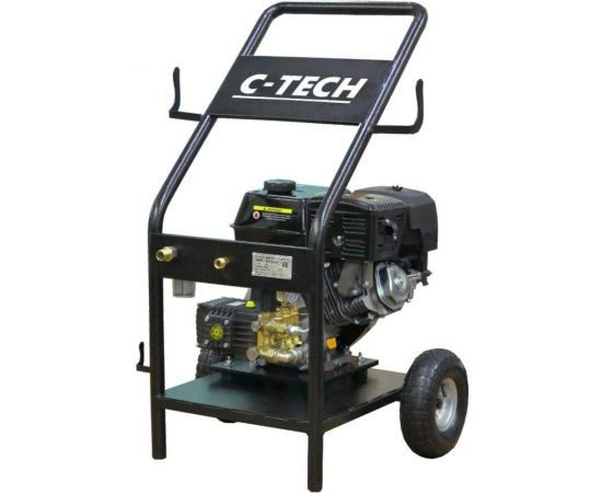 Профессиональная мобильная бензиновая мойка высокого давления C-TECH 250 бар, до 900 л/ч, 13 лс BM2515FT1S1BP2FMT+ BM2515FT1S1BP2FMT-10-SPG6 