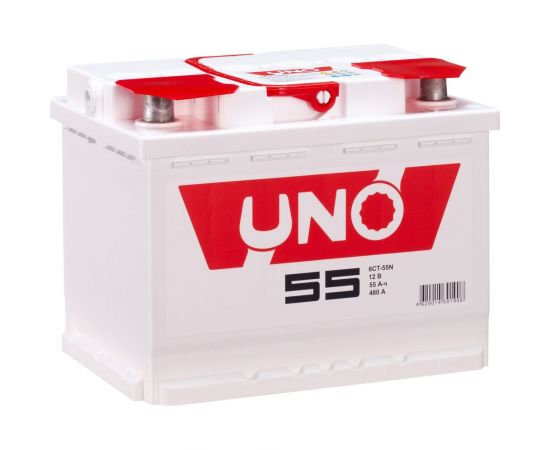 Аккумулятор UNO 6ст 55 N, 480 А CCA, 555107010 