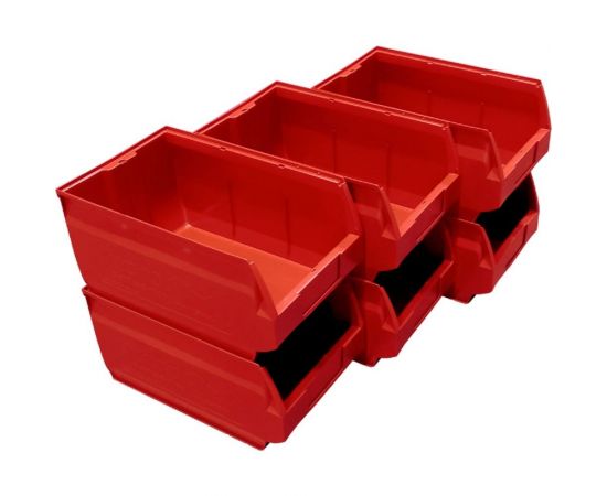 Ящик Тара.ру п/п, 500x310x250 мм, Venezia, комплект из 6 шт., цв. красный 27245 