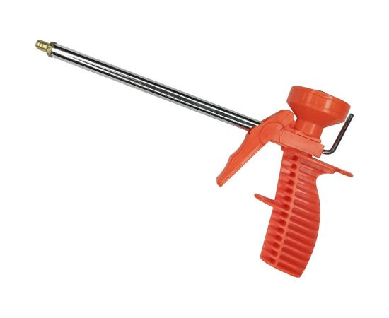 Пистолет для монтажной пены vertextools, красный, пластик 9017-02 