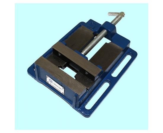 Станочные тиски TLX для сверлильных станков 100мм тип 1 неповоротные ход 95мм, паз 14х68мм 66595 