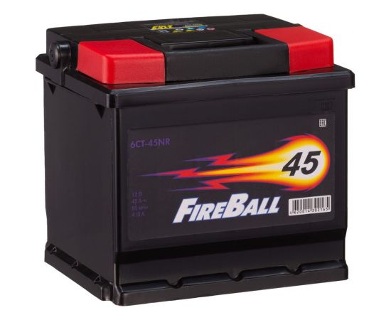 Аккумулятор FIRE BALL 6ст 45 NR, 410 А CCA, 545104020 