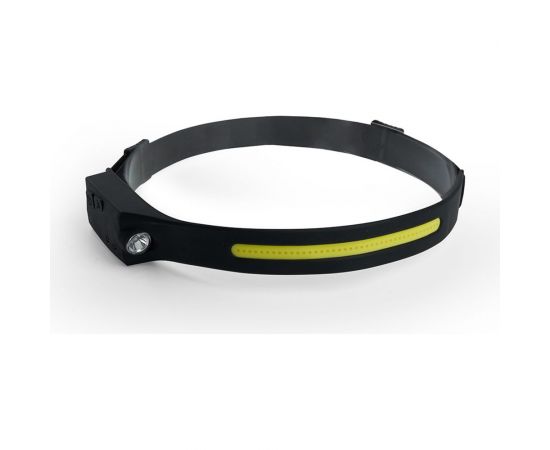 Налобный фонарь FERON th2310 c аккумулятором 5w, 1500mah ip44, usb type-c, abs пластик, резина, 48525 