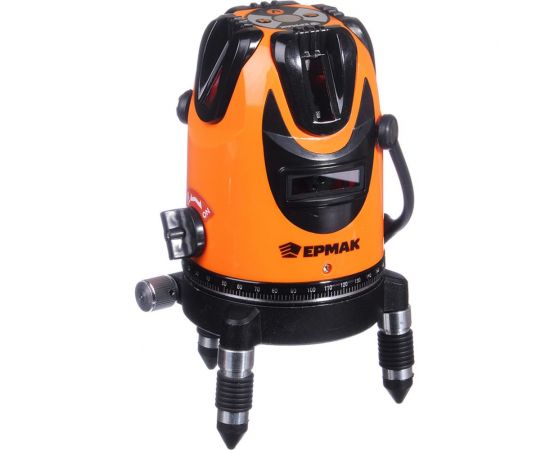 Лазерный уровень ЕРМАК 5 лучей, 15м, кейс 659-142 