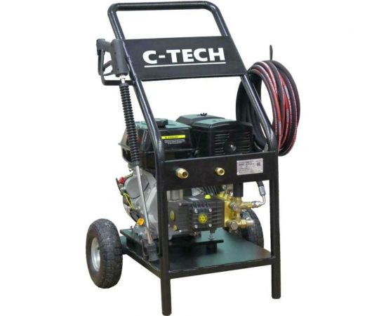 Профессиональная мобильная бензиновая мойка высокого давления C-TECH 250 бар, до 900 л/ч, 13 лс BM2515FT1S1BP2FMT+ BM2515FT1S1BP2FMT-10-SPG6 – изображение 2