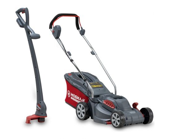 Аккумуляторная газонокосилка XMA33 КОМФОРТ + триммер XTA25 КОМФОРТ Мобил К 20 В с аккумулятором 4 А*ч и зарядным устройством MBK0027794 – изображение 2