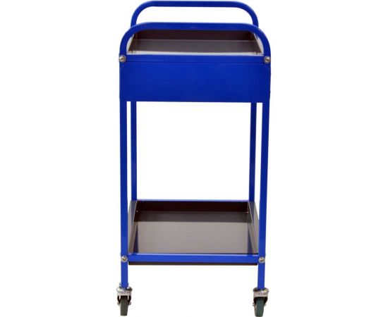 Тележка для инструментов Zatesov на две полки, открытая, c выдвижным ящиком TT-02-01-BLUE – изображение 2