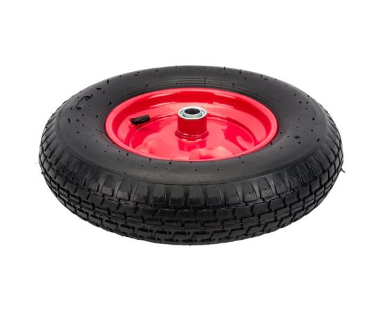 Колесо пневматическое для тачки 400-8, d-12 мм Gigant GPWW-03 – изображение 2