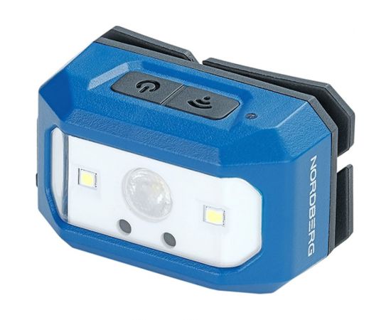 Светодиодный аккумуляторный налобный фонарь NORDBERG 3,7 В 1950 – изображение 2