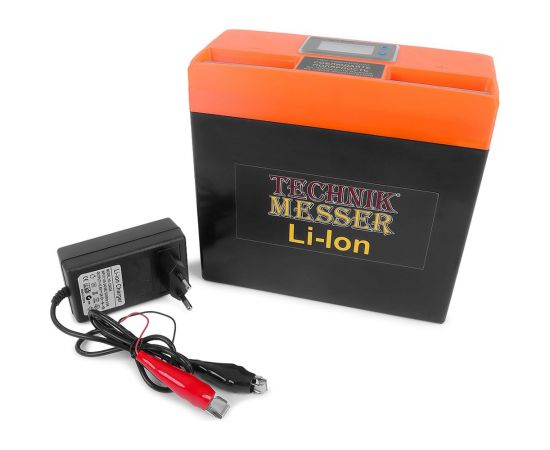 Аккумулятор MESSER Li-Ion для рыбалки 12В 18Ач BMS40A (ЗУ 2А в комплекте) L1218-218X12-40-K4P-VT – изображение 2