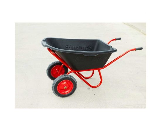 Двухколесная антиударная тачка Промышленник 110 л, пневматическое колесо 4,00/8 ПРОМ-110А2КП – изображение 3