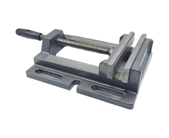 Станочные тиски TORNERI для сверлильных станков неповоротные L губок 200 мм, серия Q19200 045780 – изображение 3