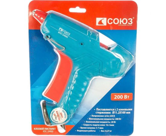 Клеевой пистолет Союз КПС-24800 – изображение 3