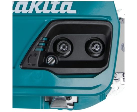 Цепная аккумуляторная пила Makita LXT BL 2x18 В, 14/35 см, 3/8, 1.1 мм, 20 м/с, 2xBL1850B,DC18RD, XPT DUC355PT2 – изображение 4