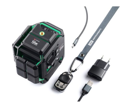 Лазерный уровень ADA lasertank 4-360 green basic edition А00631 – изображение 4