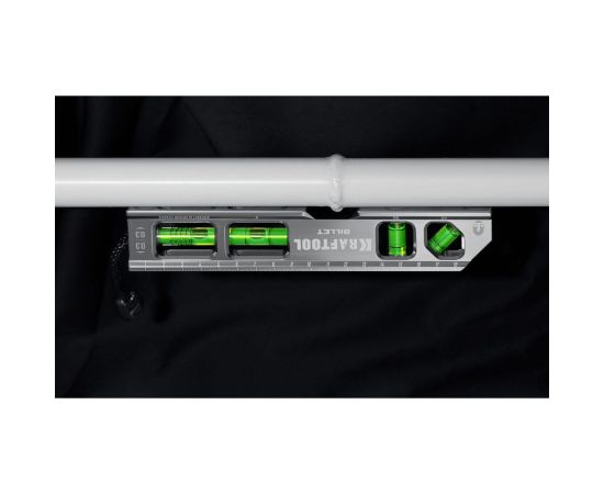 брусковый магнитный уровень KRAFTOOL Billet 8-в-1 20 см 34790 – изображение 4