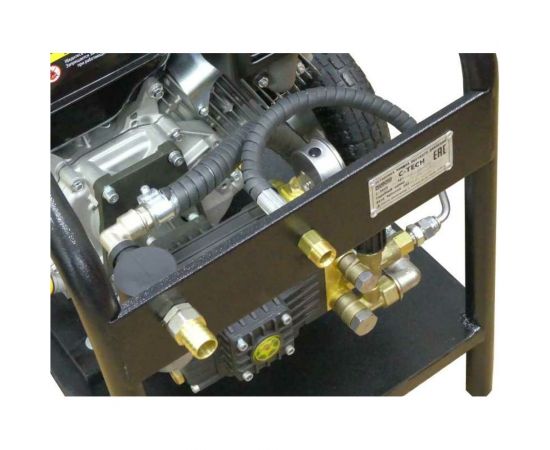 Профессиональная мобильная бензиновая мойка высокого давления C-TECH 250 бар, до 900 л/ч, 13 лс BM2515FT1S1BP2FMT+ BM2515FT1S1BP2FMT-10-SPG6 – изображение 5