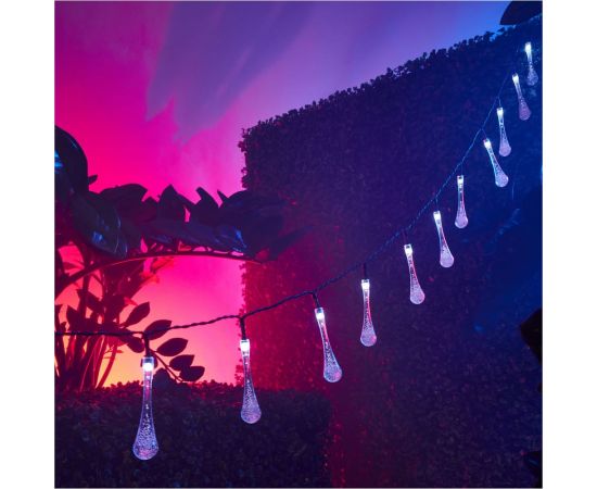 Каскад Lamper Сталактит LED 5 м с аккумулятором и солнечной панелью, IP65, 2 режима 602-239 – изображение 5
