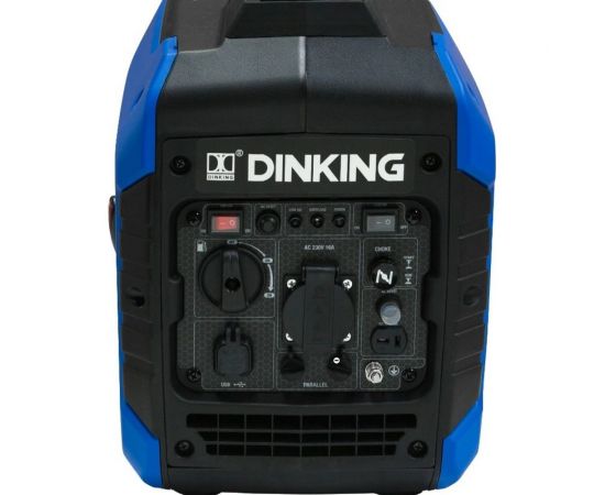 Бензиновый генератор Dinking DK2000i инверторный, 2 кВт, 230 В, 50 Гц, DK148, бак 4.3 л ГЕН017 – изображение 5