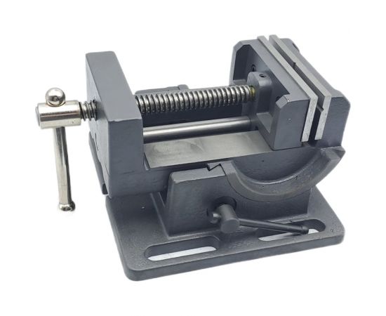 Станочные тиски TORNERI для сверлильных станков глобусные L губок 100 мм, серия QKD100 045787 – изображение 6